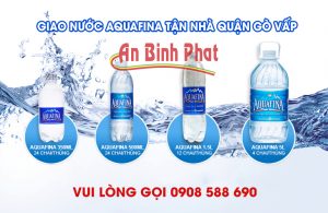 nước aquafina quận tân phú