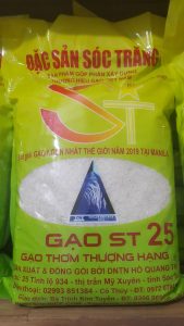 gạo ST25 ông Cua