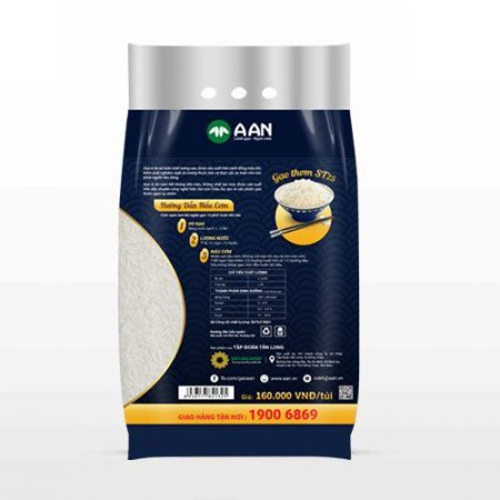 Gạo thơm A An ST25 túi 5kg