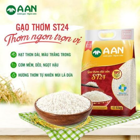 Gạo thơm AAn ST24