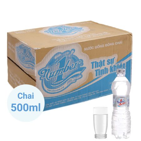 Thùng nước suối number1