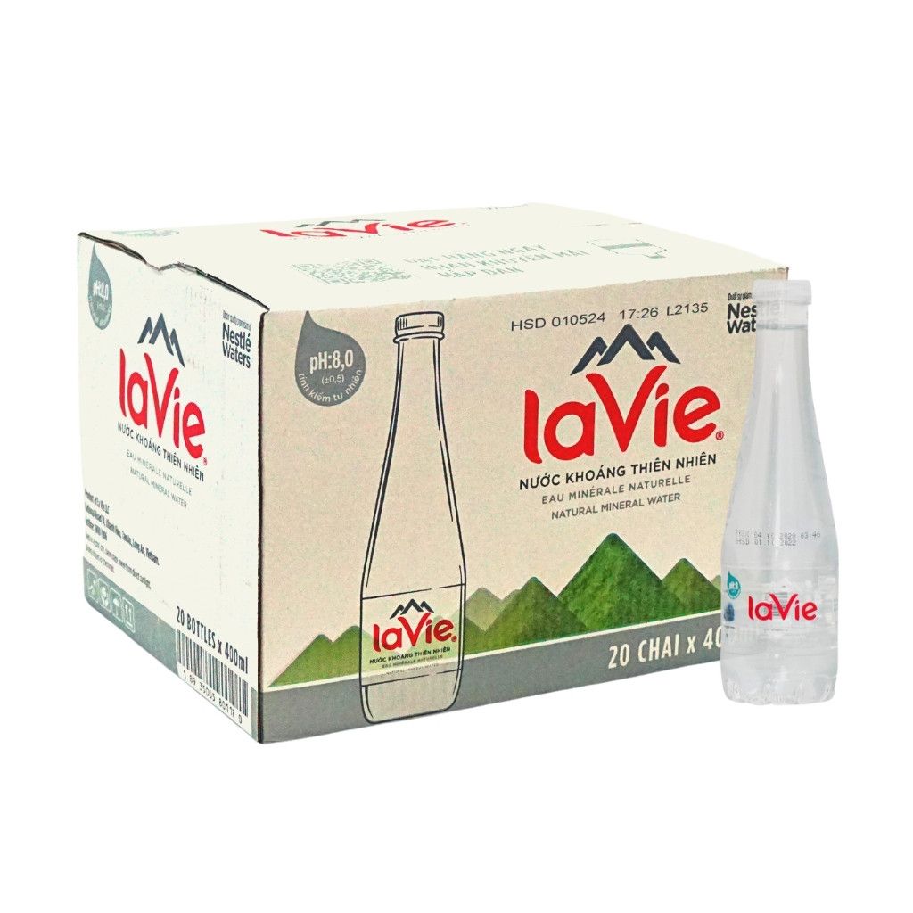 lavie-premium Nước khoáng thiên nhiên LaVie Premium 400ml