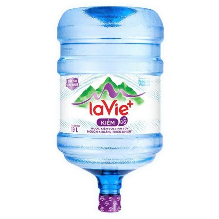 Nước LaVie kiềm bình 19L úp máy nóng lạnh
