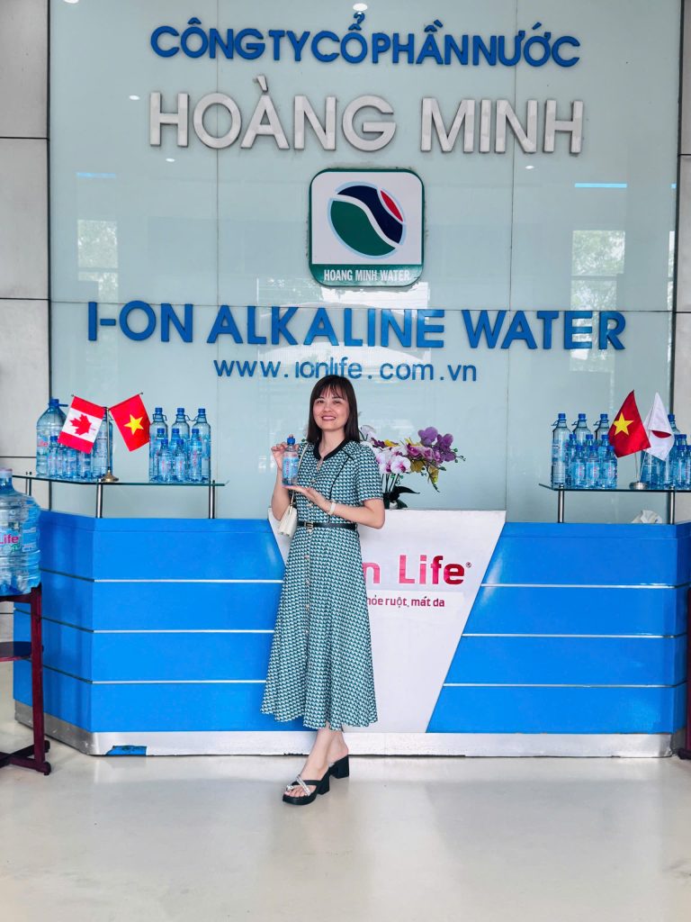 An Bình Phát tham quan nhà máy nước ion kiềm cao cấp i-on Life