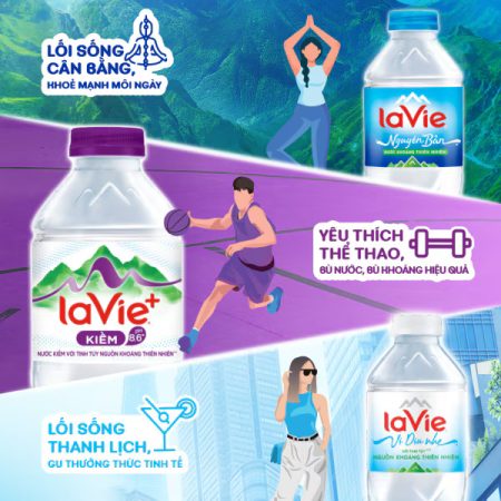 Nước LaVie+ Kiềm 750ml